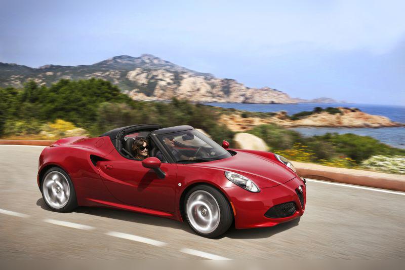 2015 Alfa Romeo 4C Spider cover