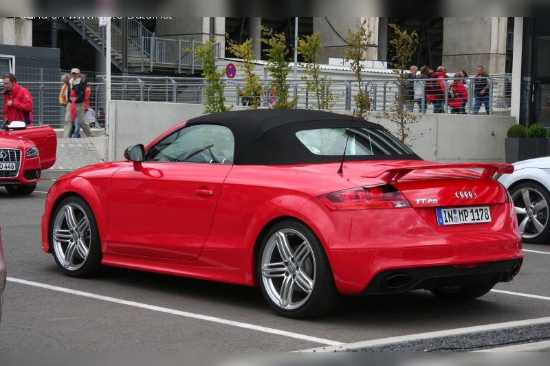 2009 Audi TT RS Roadster (8J) cover