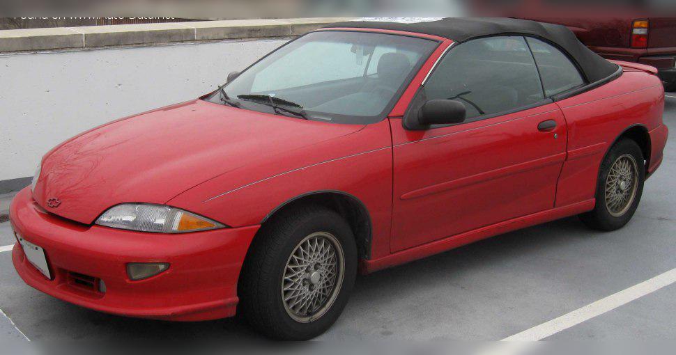 1995 Chevrolet Cavalier Convertible III (J) cover