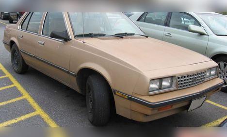 1982 Chevrolet Cavalier I cover