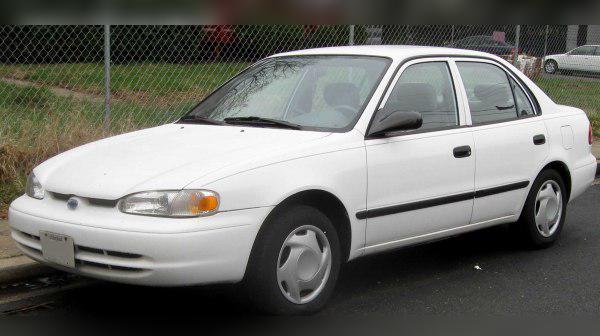 1998 Chevrolet Prizm cover