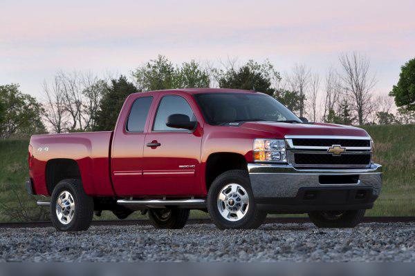 2011 Chevrolet Silverado 2500 HD II (GMT900, facelift 2011) Extended Cab Standard Box cover