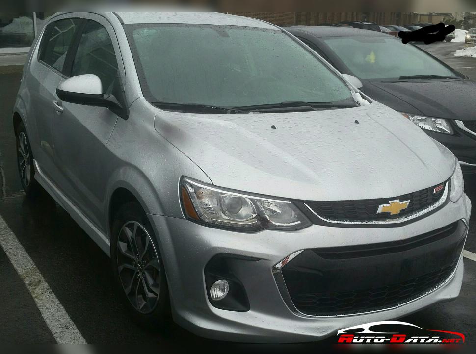 2016 Chevrolet Sonic I Hatchback (facelift 2016) cover
