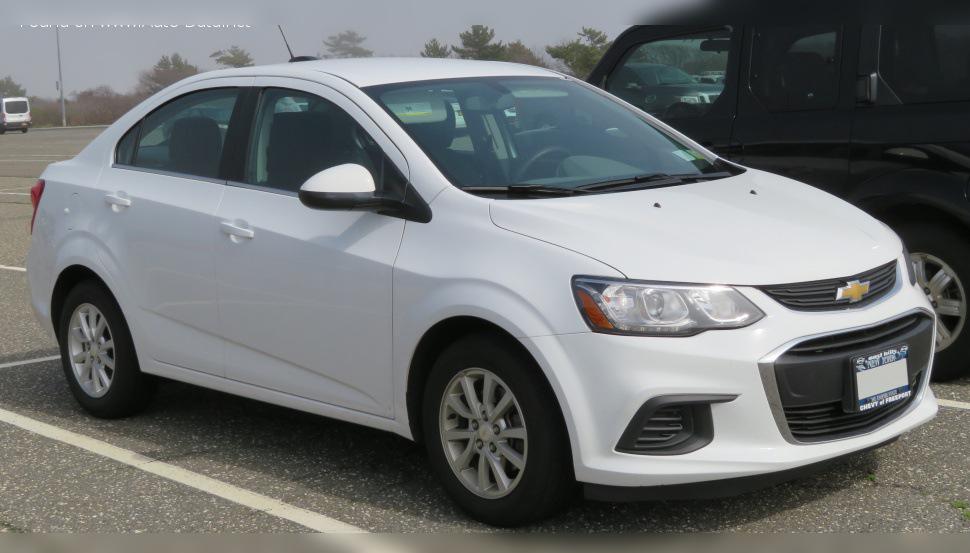 2016 Chevrolet Sonic I Sedan (facelift 2016) cover