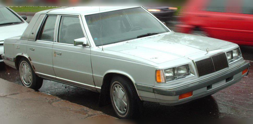 1986 Chrysler Le Baron cover