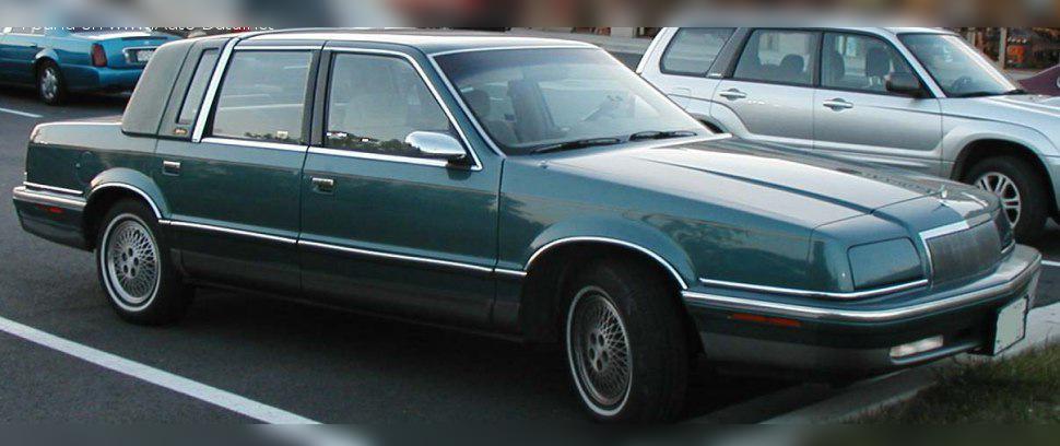 1989 Chrysler New Yorker Fifth Avenue cover