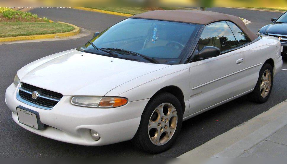1996 Chrysler Sebring Convertible (JX) cover
