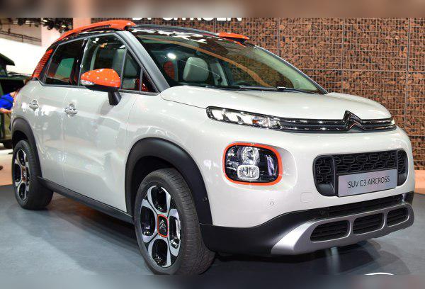 2017 Citroen C3 Aircross I (Phase I, 2017) cover