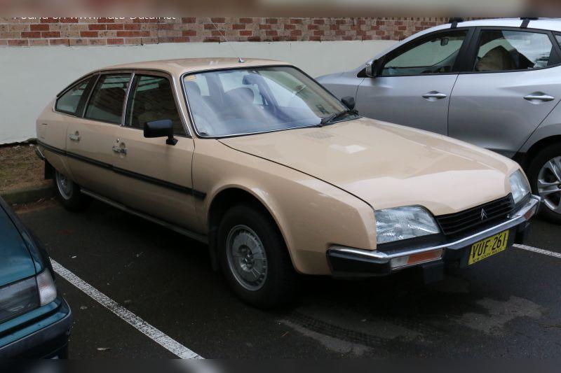 1982 Citroen CX I (Phase I, 1982) cover