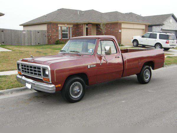 1981 Dodge Ram 250 Conventional Cab Long Bed (D/W) cover