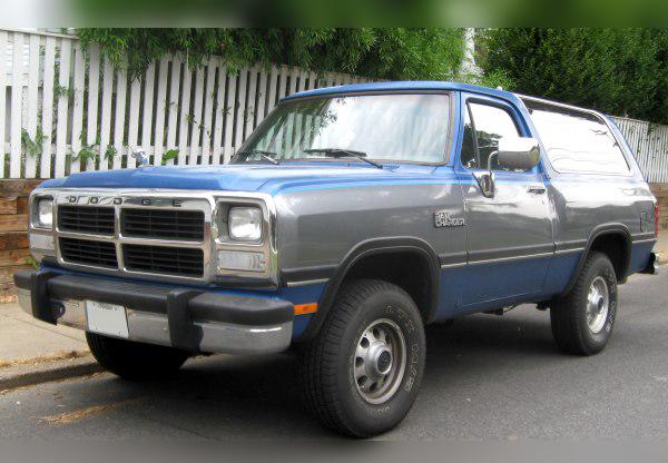 1987 Dodge Ramcharger cover