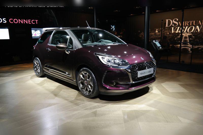 2016 DS 3 Cabrio cover