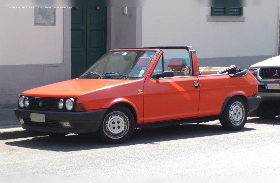 1980 Fiat Ritmo Bertone Cabrio I cover