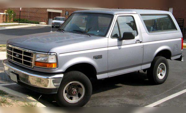 1992 Ford Bronco V cover