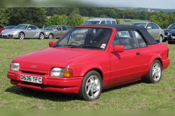 1986 Ford Escort IV Cabrio cover