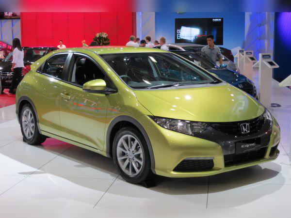 2012 Honda Civic IX Hatchback cover
