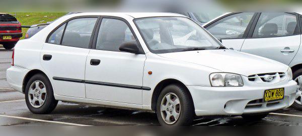 1999 Hyundai Accent Hatchback II cover