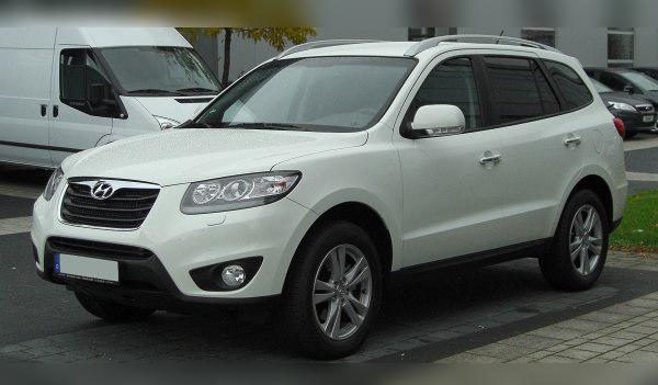 2009 Hyundai Santa Fe II (CM, facelift 2009) cover