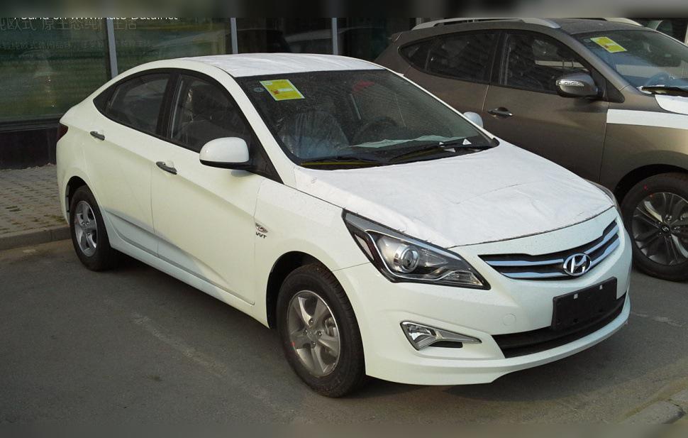 2014 Hyundai Solaris I Sedan (facelift 2014) cover