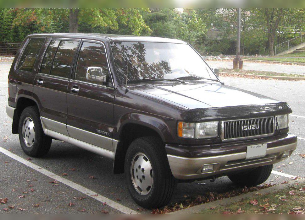 1992 Isuzu Trooper (LS) cover