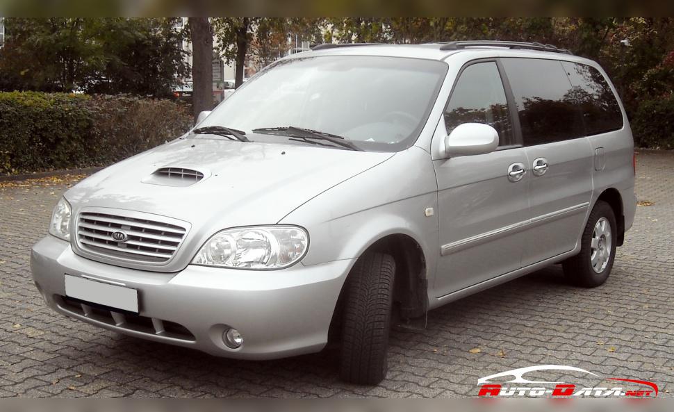 2001 Kia Carnival I (UP/GQ, facelift 2001) cover
