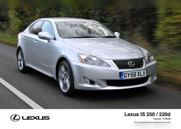 2008 Lexus IS II (XE20, facelift 2008) cover