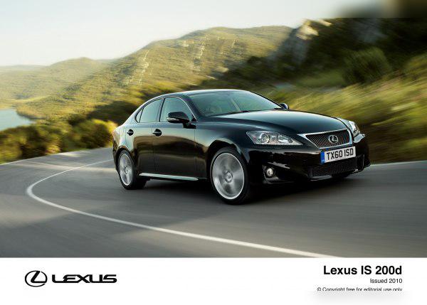 2010 Lexus IS II (XE20, facelift 2010) cover