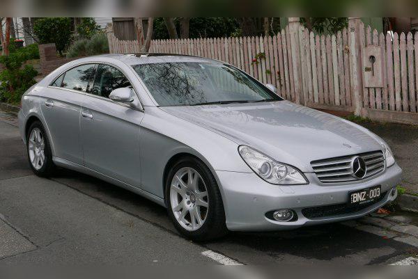 2004 Mercedes-Benz CLS coupe (C219) cover