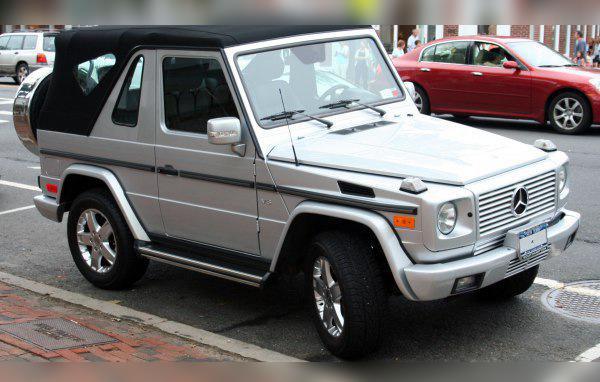 2000 Mercedes-Benz G-class Cabriolet (W463, facelift 2000) cover