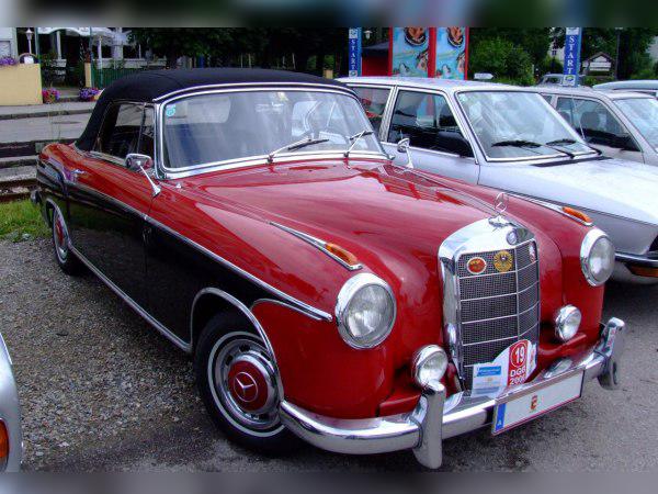 1958 Mercedes-Benz W128 Cabriolet cover