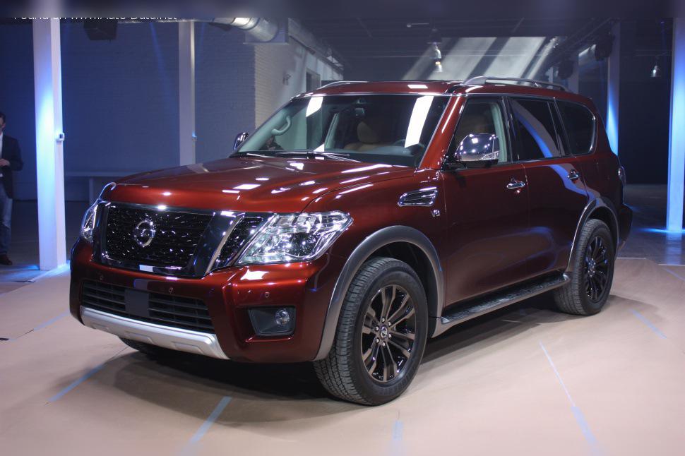 2016 Nissan Armada II (Y62) cover