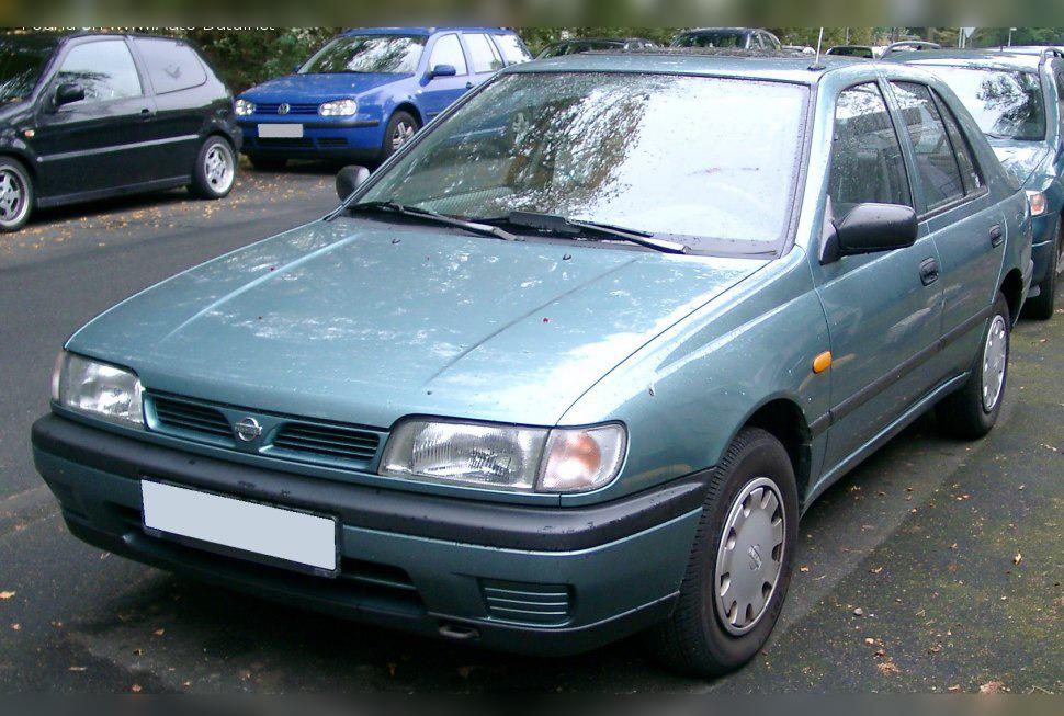 1990 Nissan Sunny III Hatch (N14) 5 doors cover