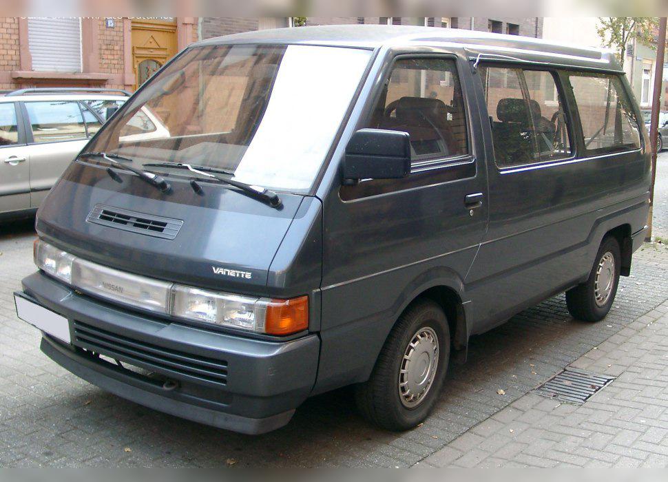 1988 Nissan Vanette cover