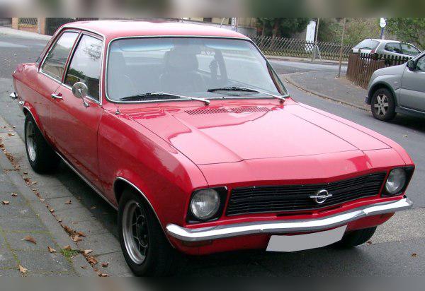 1970 Opel Ascona A cover