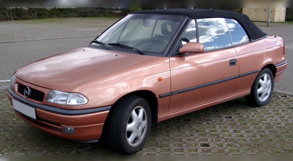 1994 Opel Astra F Cabrio (facelift 1994) cover