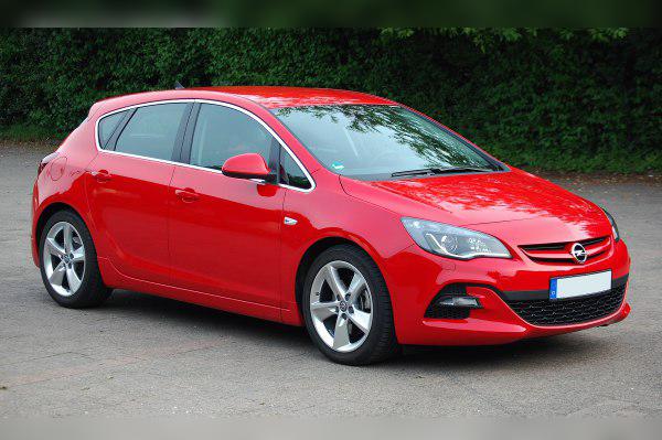 2012 Opel Astra J (facelift 2012) cover