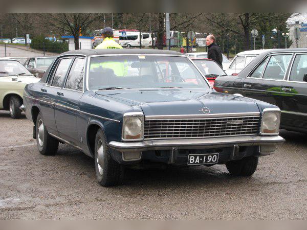 1969 Opel Diplomat B cover