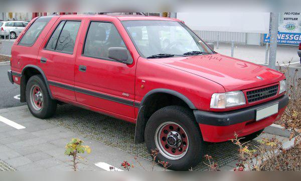 1992 Opel Frontera A cover