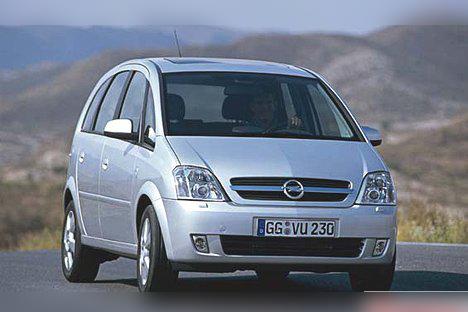 2003 Opel Meriva A cover