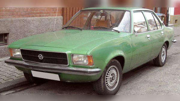 1972 Opel Rekord D cover