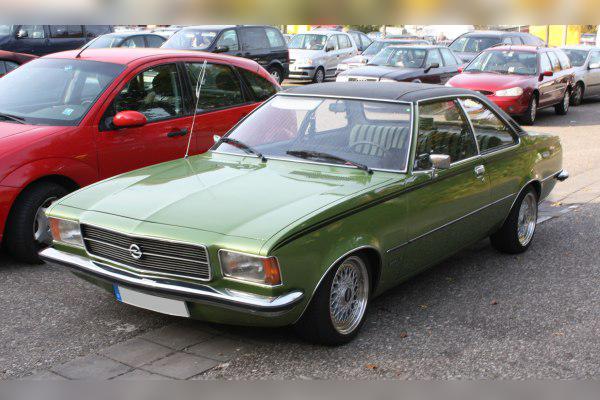 1972 Opel Rekord D Coupe cover