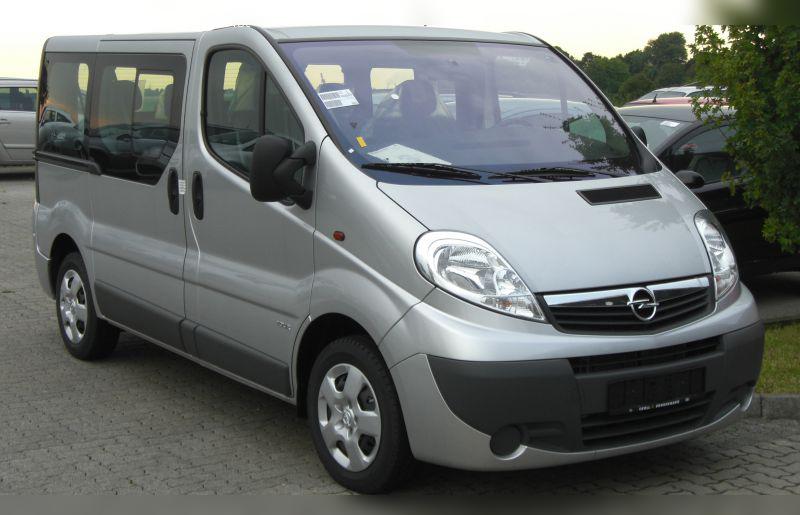 2006 Opel Vivaro A (facelift 2006) cover