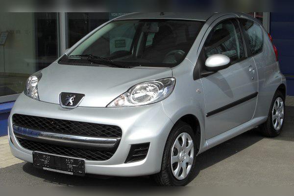 2008 Peugeot 107 (Phase II, 2008) 3-door cover