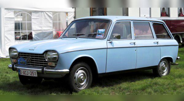 1968 Peugeot 204 Break cover