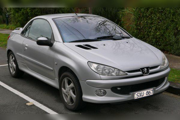 2000 Peugeot 206 CC cover