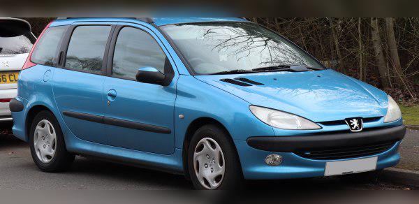2002 Peugeot 206 SW cover
