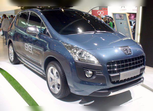 2009 Peugeot 3008 I (Phase I, 2009) cover