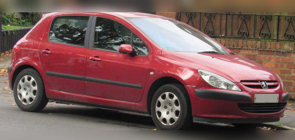 2001 Peugeot 307 cover