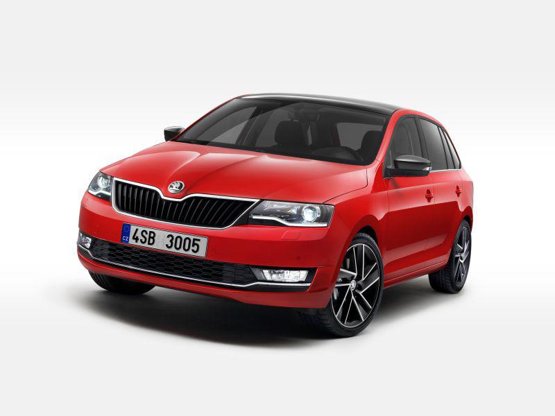 2017 Skoda Rapid Spaceback (facelift 2017) cover