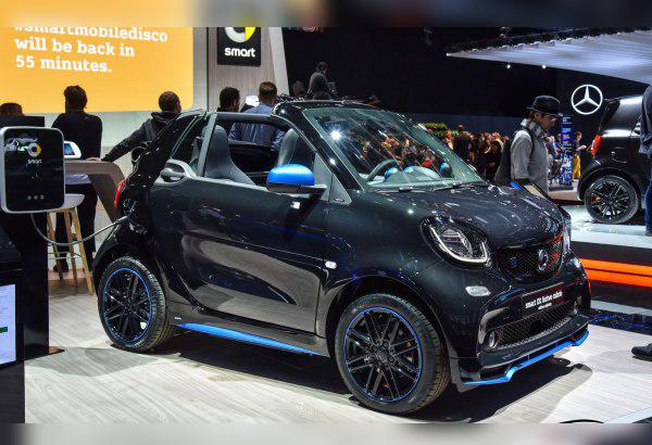 2018 Smart EQ fortwo cabrio (A453) cover